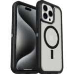 Otterbox Apple iPhone 15 Pro Max Defender XT Clear Series Case for MagSafe