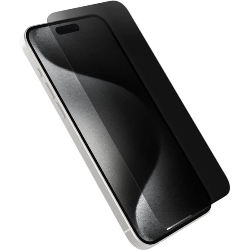 Otterbox Premium Pro Glass Privacy Guard Apple iPhone 15 Pro Max Screen Protector